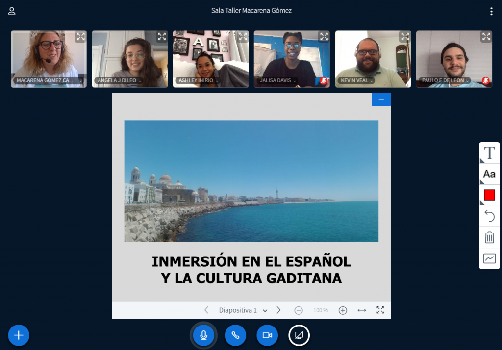 Éxito de los talleres online de inmersión en el español