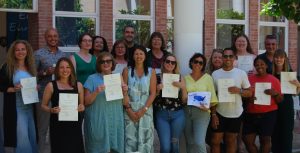 Presentation of diplomas to the participants of the ‘Summer training programme for Spanish teache...