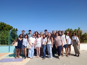 Visita a la escuela pública andaluza de estudiantes de South Carolina
