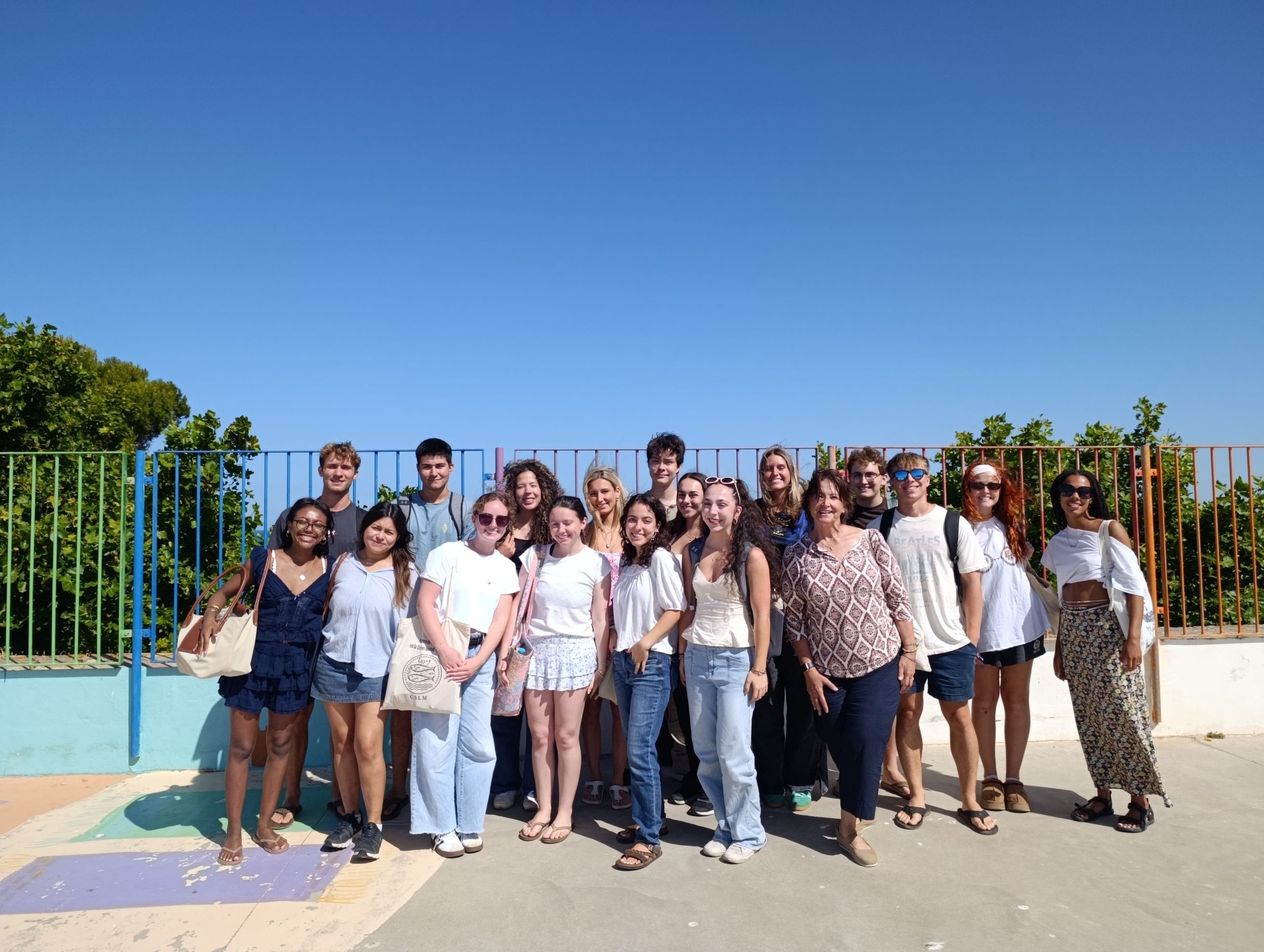 Visita a la escuela pública andaluza de estudiantes de South Carolina